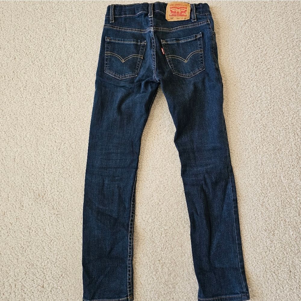 Levi's 510 Skinny Blue Jeans - Picture 3 of 7